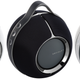 The Light Gray, Deep Black, and Opéra de Paris versions of the Devialet Mania portable speaker photographed against a white background.